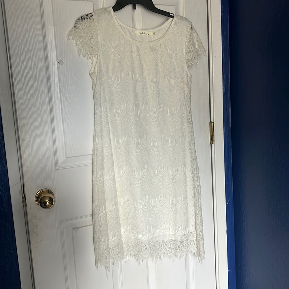 White Lace Dress